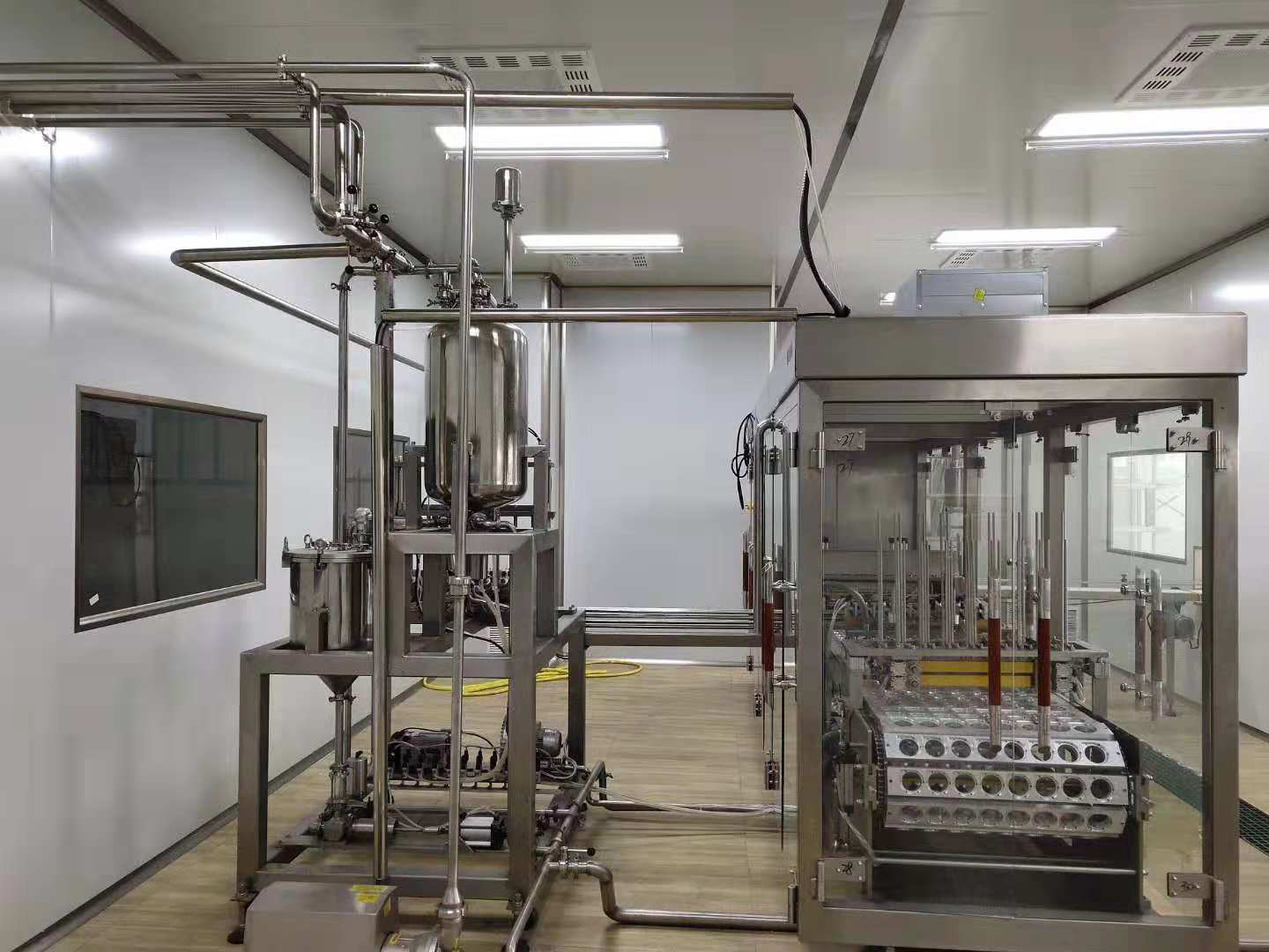 翼城綠牧德品乳業(yè)生產車間凈化裝修完工！